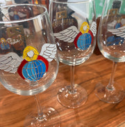 CUSTOM BRANDING - Wine Glasses set/6