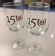 KENTUCKY DERBY 150 - Wine glass set of 2