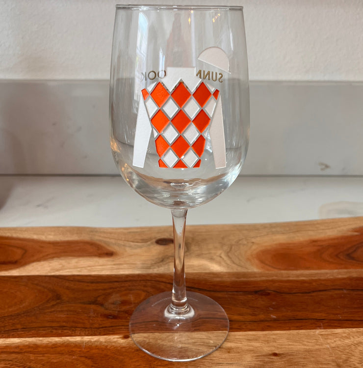 CUSTOM SILKS - Wine Glasses set/6