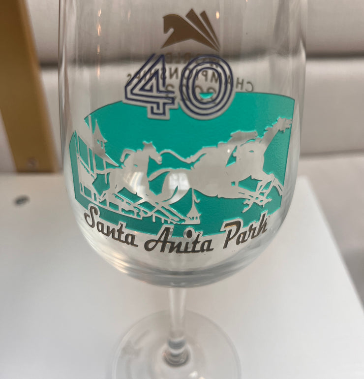 SANTA ANITA WC - Wine Glasses set/2